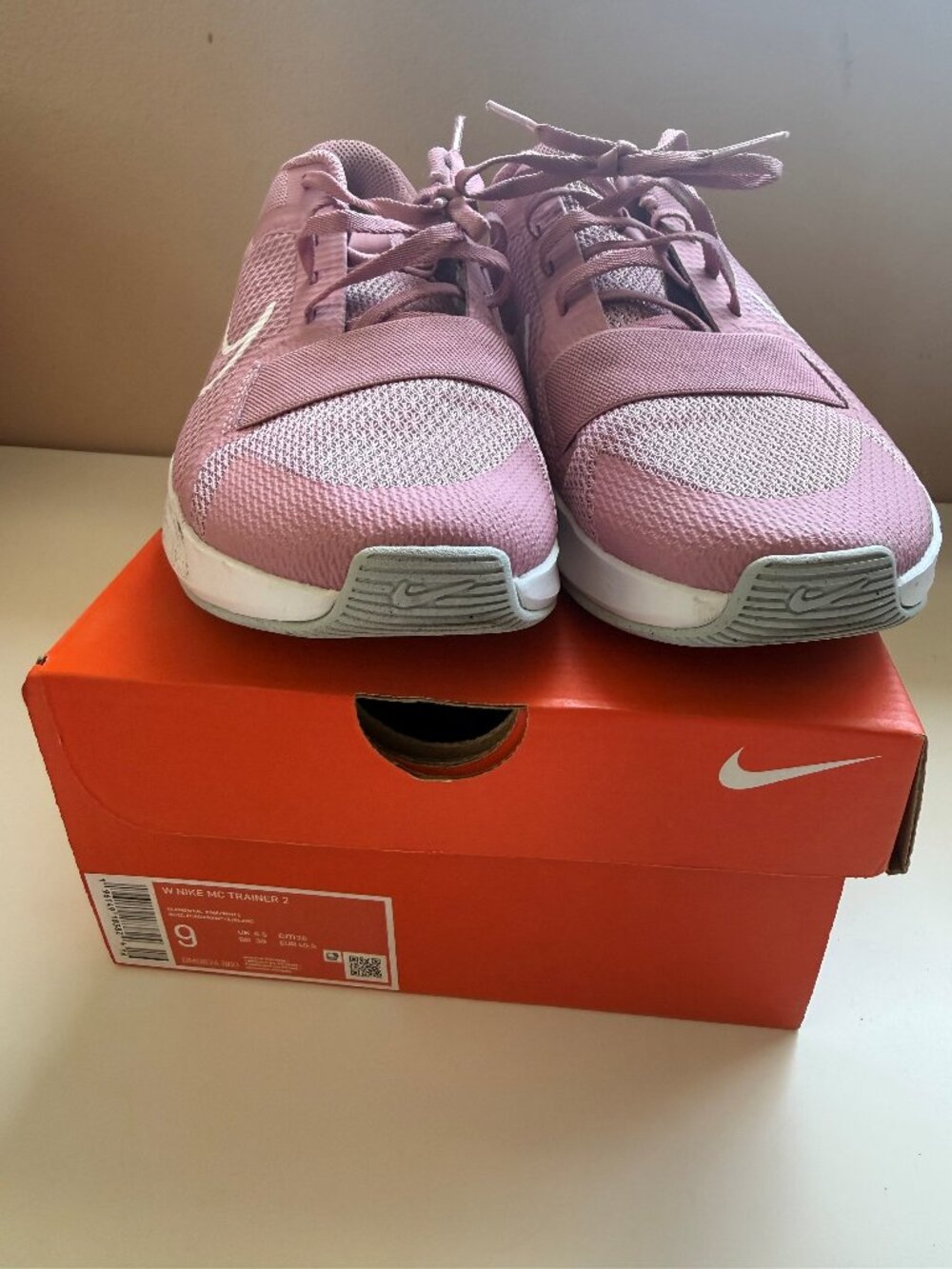Nike MC Trainer 2 Training Shoes | Elemental Pink/White | Size 9